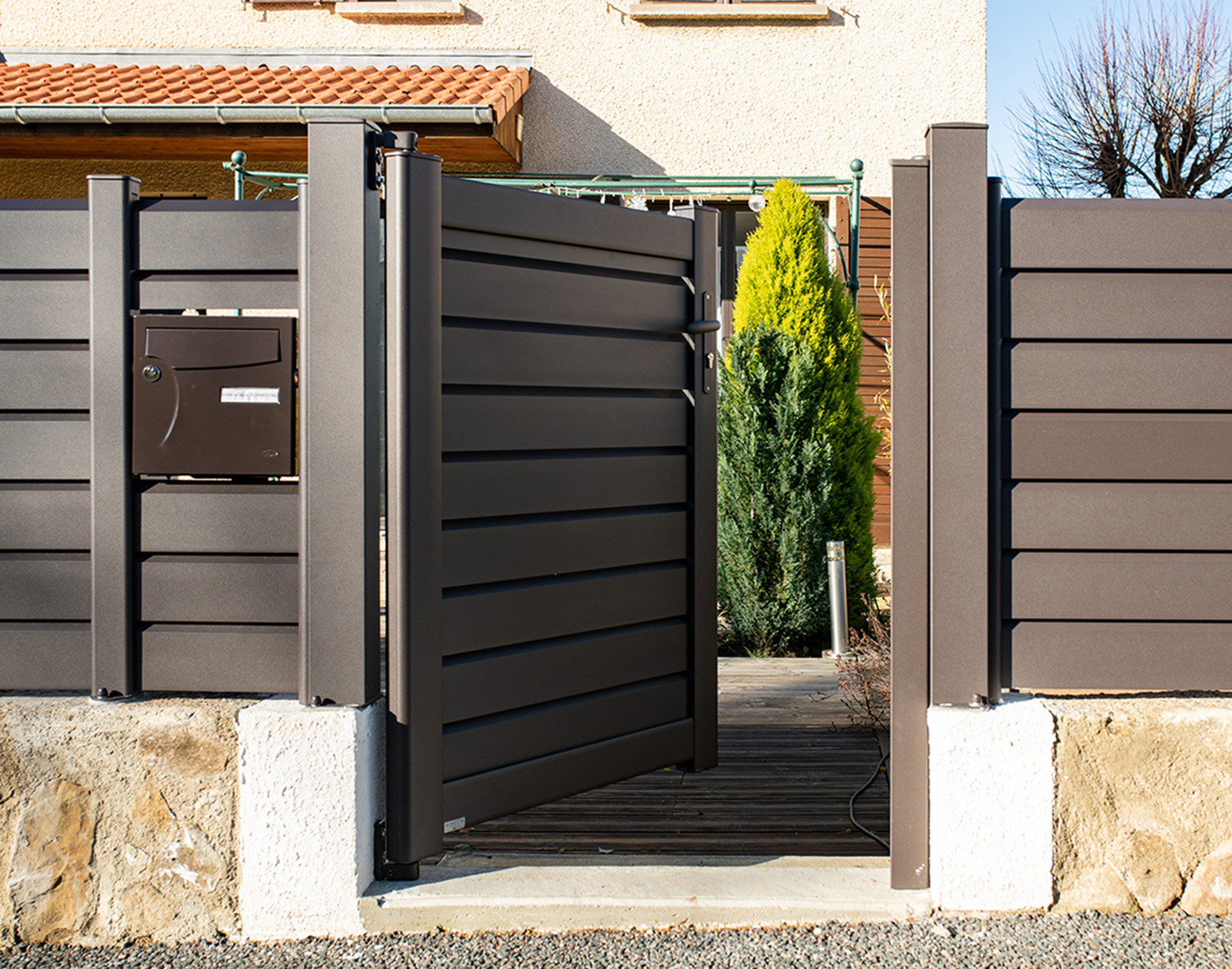 Portillon aluminium Litenn - Kostum